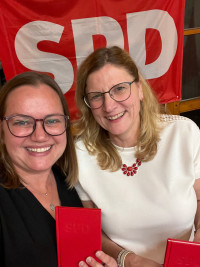 Jentry Meißner und Beate Dietrich